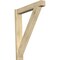Ekena Millwork Traditional Block Rough Sawn Outlooker, Douglas Fir, 6"W x 34"D x 42"H OUT06X34X42TRA05RDF - alternate 1